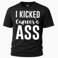 I Kicked Cancers Ass Cooling Performance Crew T-Shirt