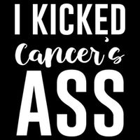 I Kicked Cancers Ass Cooling Performance Crew T-Shirt