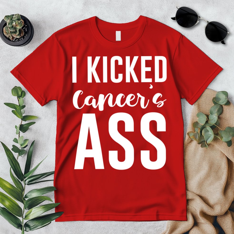 I Kicked Cancers Ass Premium T-Shirt