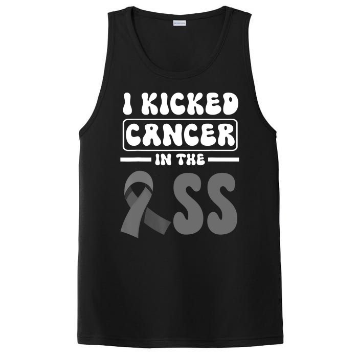 I Kicked Cancer In The Ass Melanoma Skin Cancer Awareness PosiCharge Competitor Tank