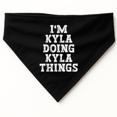 IM Kyla Doing Kyla Things Funny Name USA-Made Doggie Bandana