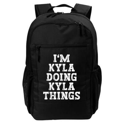 IM Kyla Doing Kyla Things Funny Name Backpack