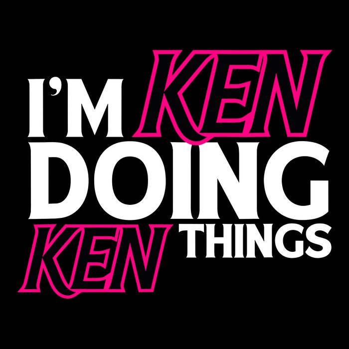 IM Ken Doing Ken Things Funny First Name Ken Sarcastic T-Shirt