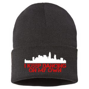 I Keep Dancing On My Own Philadelphia Baseball Sustainable Knit Beanie