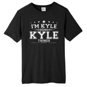 Im Kyle Doing Kyle Things Tall Fusion ChromaSoft Performance T-Shirt