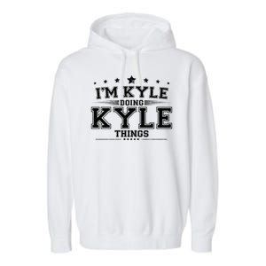 Im Kyle Doing Kyle Things Garment-Dyed Fleece Hoodie