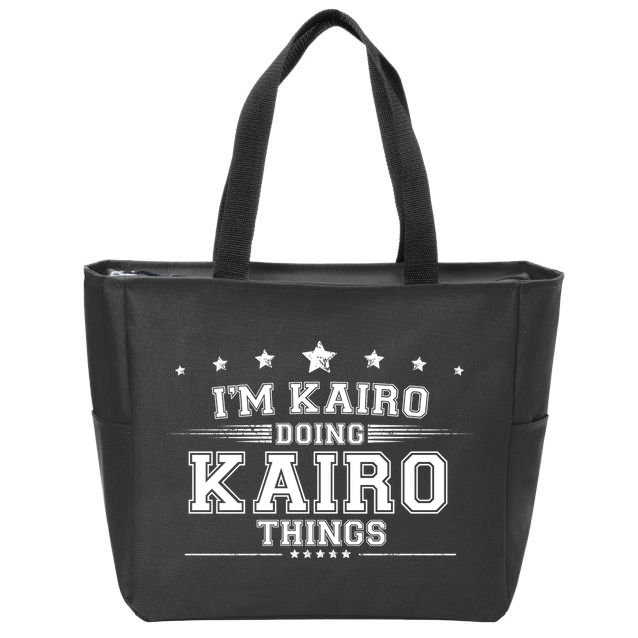 Im Kairo Doing Kairo Things Zip Tote Bag