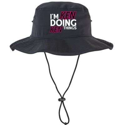 I'm Ken Doing Ken Things Funny First Name Ken Sarcastic Legacy Cool Fit Booney Bucket Hat