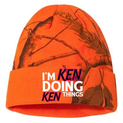 I'm Ken Doing Ken Things Funny First Name Ken Sarcastic Kati Licensed 12" Camo Beanie