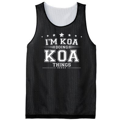 Im Koa Doing Koa Things Mesh Reversible Basketball Jersey Tank