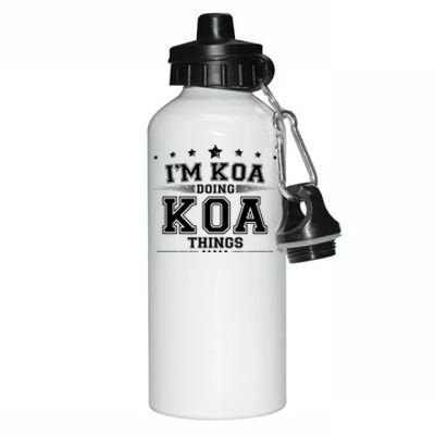 Im Koa Doing Koa Things Aluminum Water Bottle