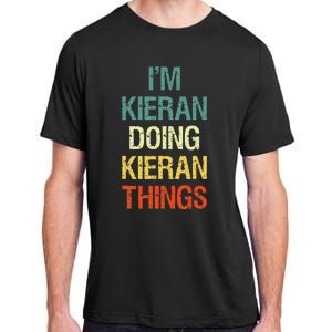 IM Kieran Doing Kieran Things Personalized First Name Gift Adult ChromaSoft Performance T-Shirt