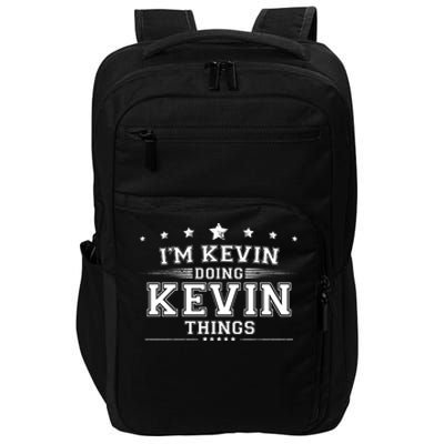 Im Kevin Doing Kevin Things Impact Tech Backpack