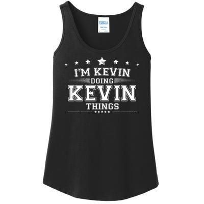 Im Kevin Doing Kevin Things Ladies Essential Tank