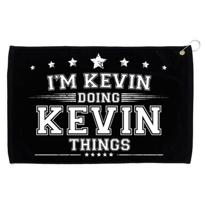 Im Kevin Doing Kevin Things Grommeted Golf Towel