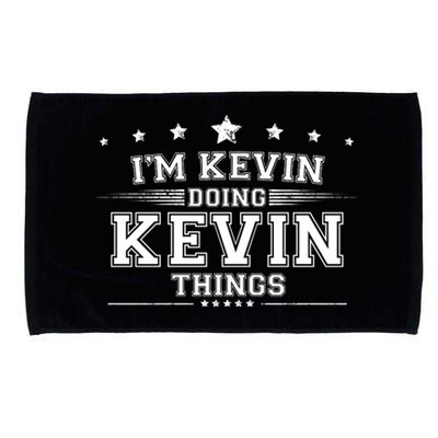 Im Kevin Doing Kevin Things Microfiber Hand Towel