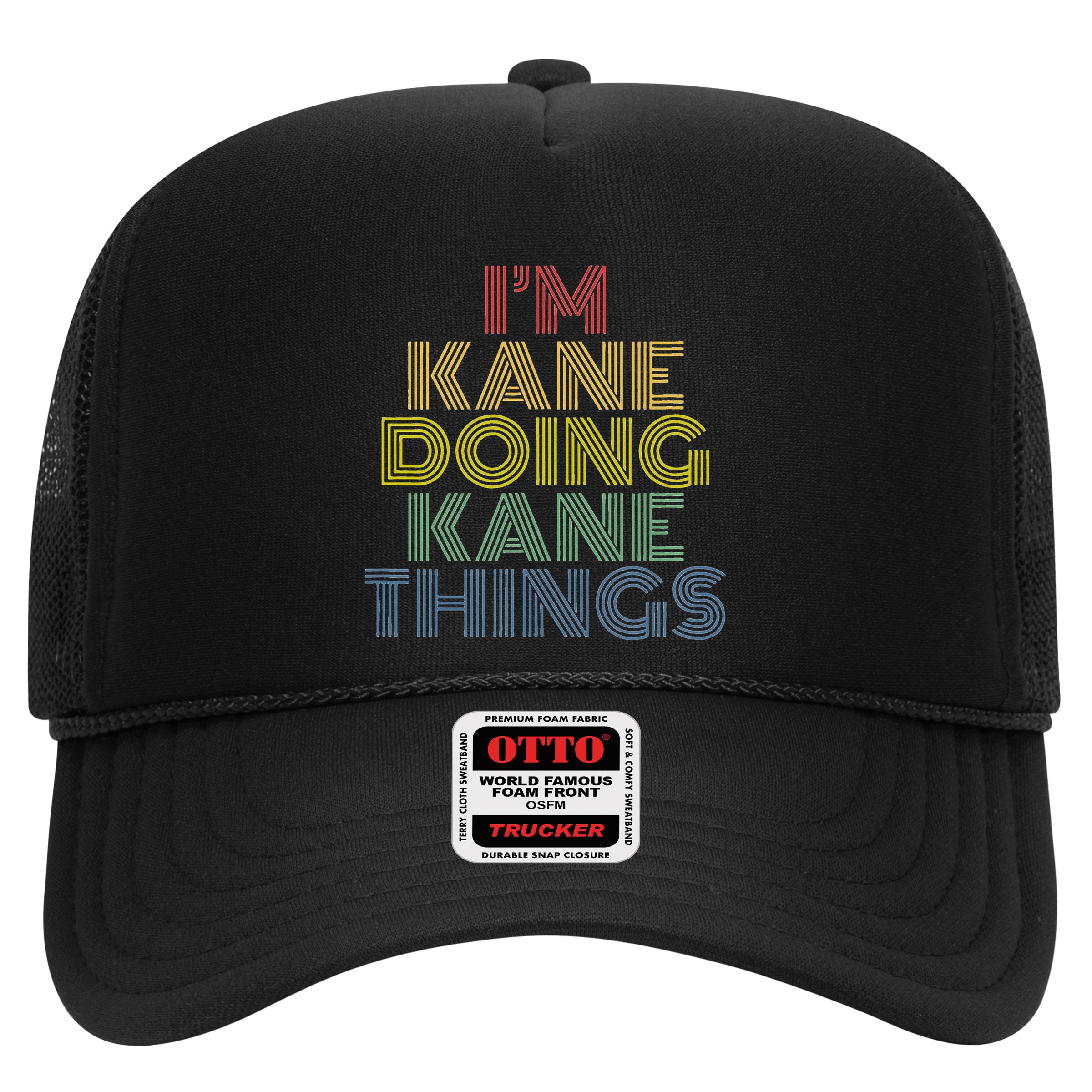 IM Kane Doing Kane Things Funny Personalized Name Hat