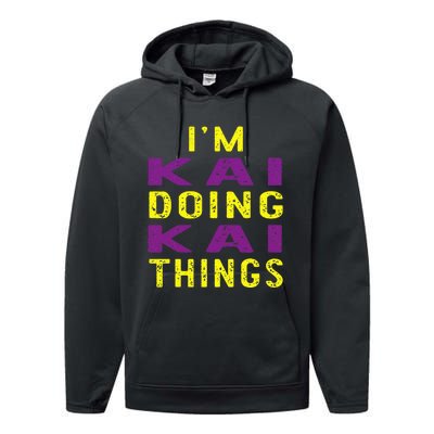 IM Kai Doing Kai Things Performance Fleece Hoodie