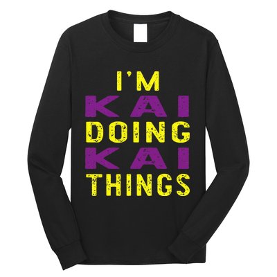 IM Kai Doing Kai Things Long Sleeve Shirt