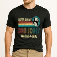 I Keep Dad Jokes In A Dad A Base Funny Fathers Day Performance Shirt
