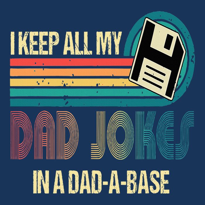 I Keep Dad Jokes In A Dad A Base Funny Fathers Day Infant Baby Jersey Bodysuit