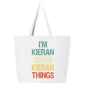 I'M Kieran Doing Kieran Things Personalized First Name Gift 25L Jumbo Tote