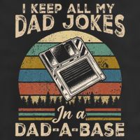 I Keep Dad Jokes In A Dad A Base Cool Comfort Performance Bucket Hat
