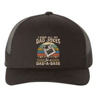 I Keep Dad Jokes In A Dad A Base Yupoong Adult 5-Panel Trucker Hat