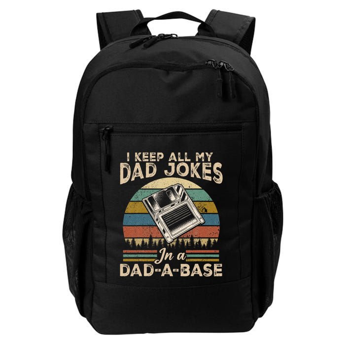 I Keep Dad Jokes In A Dad A Base Backpack
