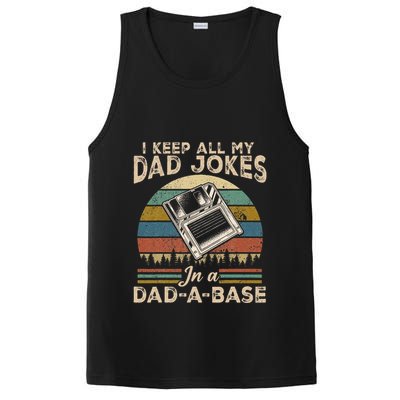 I Keep Dad Jokes In A Dad A Base PosiCharge Competitor Tank