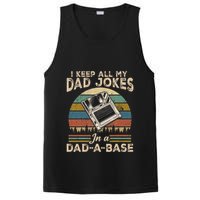 I Keep Dad Jokes In A Dad A Base PosiCharge Competitor Tank