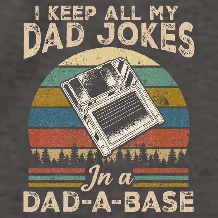 I Keep Dad Jokes In A Dad A Base Vector Backpack