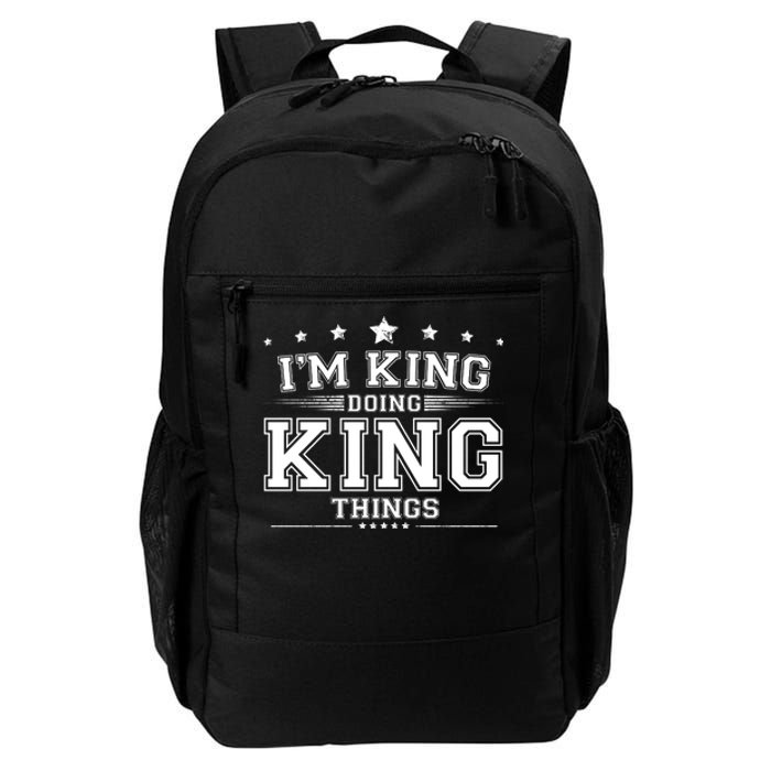 Im King Doing King Things Daily Commute Backpack