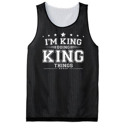 Im King Doing King Things Mesh Reversible Basketball Jersey Tank