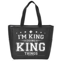 Im King Doing King Things Zip Tote Bag