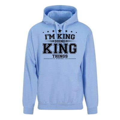 Im King Doing King Things Unisex Surf Hoodie