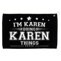 Im Karen Doing Karen Things Grommeted Golf Towel