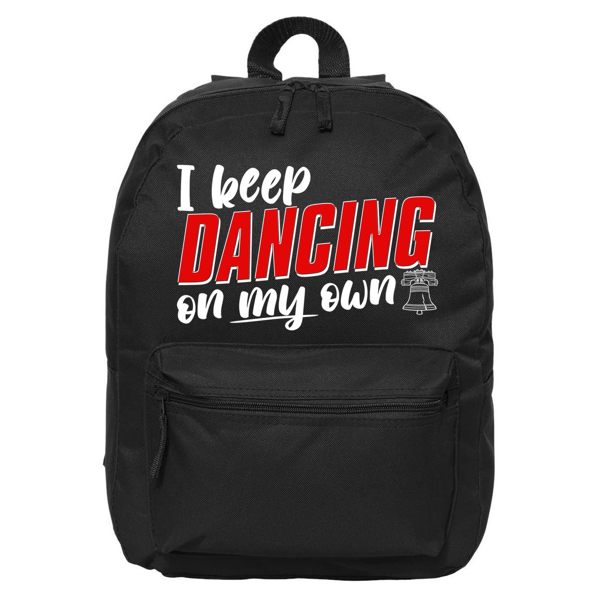 I Keep Dancing On My Own Philadelphia Baseball 16 in Basic Backpack
