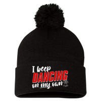 I Keep Dancing On My Own Philadelphia Baseball Pom Pom 12in Knit Beanie