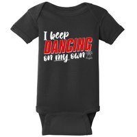 I Keep Dancing On My Own Philadelphia Baseball Baby Bodysuit