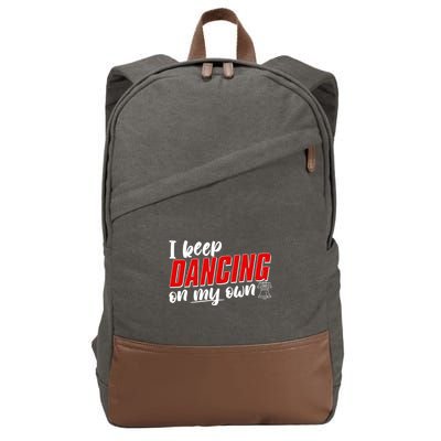 I Keep Dancing On My Own Philadelphia Baseball Cotton Canvas Backpack