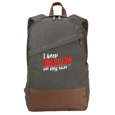 I Keep Dancing On My Own Philadelphia Baseball Cotton Canvas Backpack