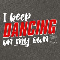 I Keep Dancing On My Own Philadelphia Baseball Cotton Canvas Backpack