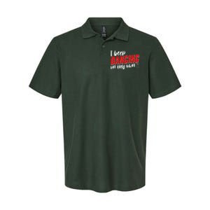 I Keep Dancing On My Own Philadelphia Baseball Softstyle Adult Sport Polo