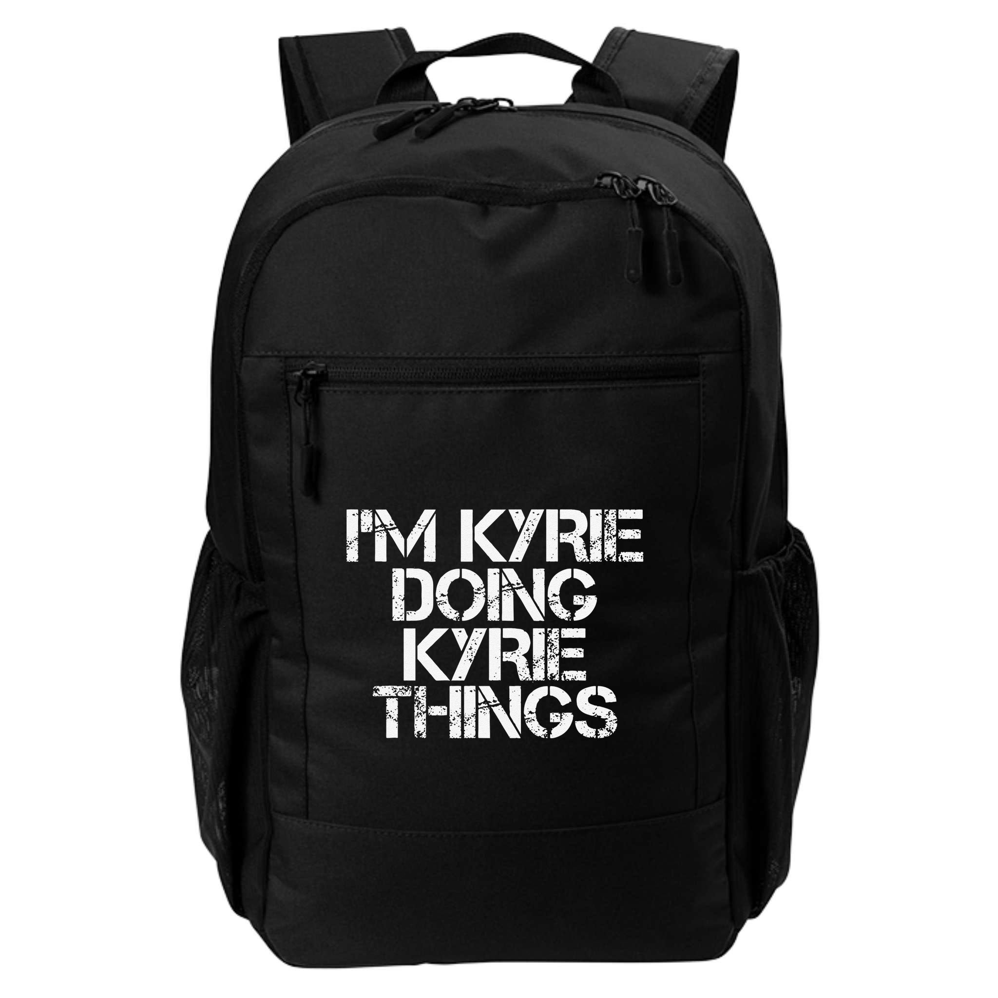 I'M KYRIE DOING KYRIE THINGS Name Funny Birthday Gift Idea Backpack
