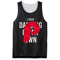 I Keep Dancing On My Own Philly Philadelphia Design Mesh Reversible Basketball Jersey Tank