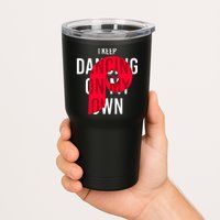 I Keep Dancing On My Own Philly Philadelphia Design Tumbler