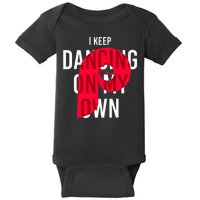 I Keep Dancing On My Own Philly Philadelphia Design Baby Bodysuit