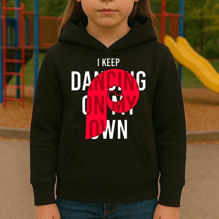 I Keep Dancing On My Own Philly Philadelphia Design Kids Hoodie
