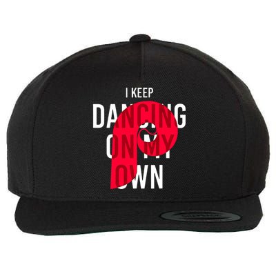 I Keep Dancing On My Own Philly Philadelphia Design Wool Snapback Cap